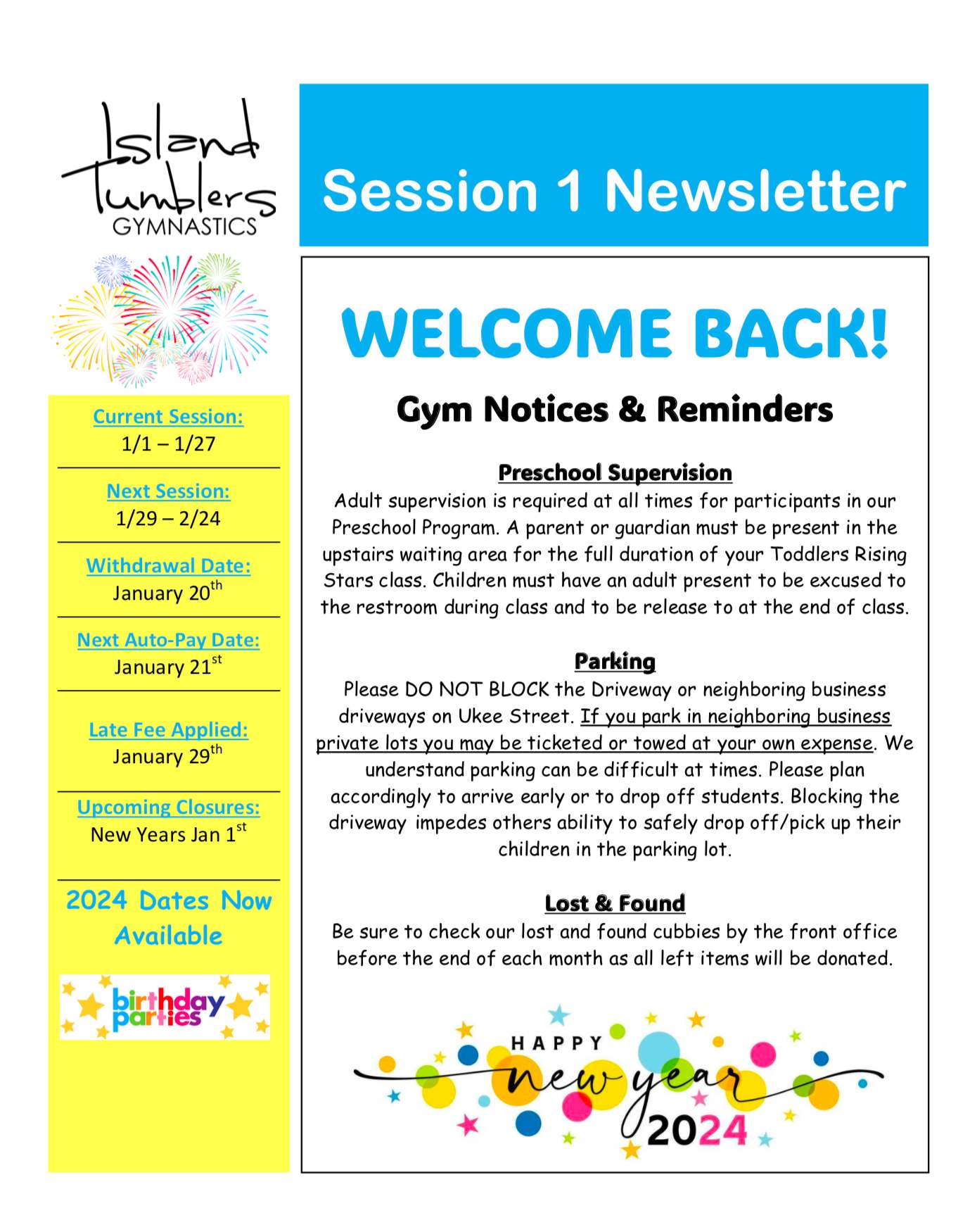 Private Lesson Request Form