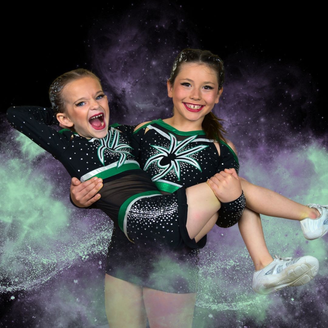 Toxic Cheerleader Costume Child Black Toxic Cheerleader Costume Child Black